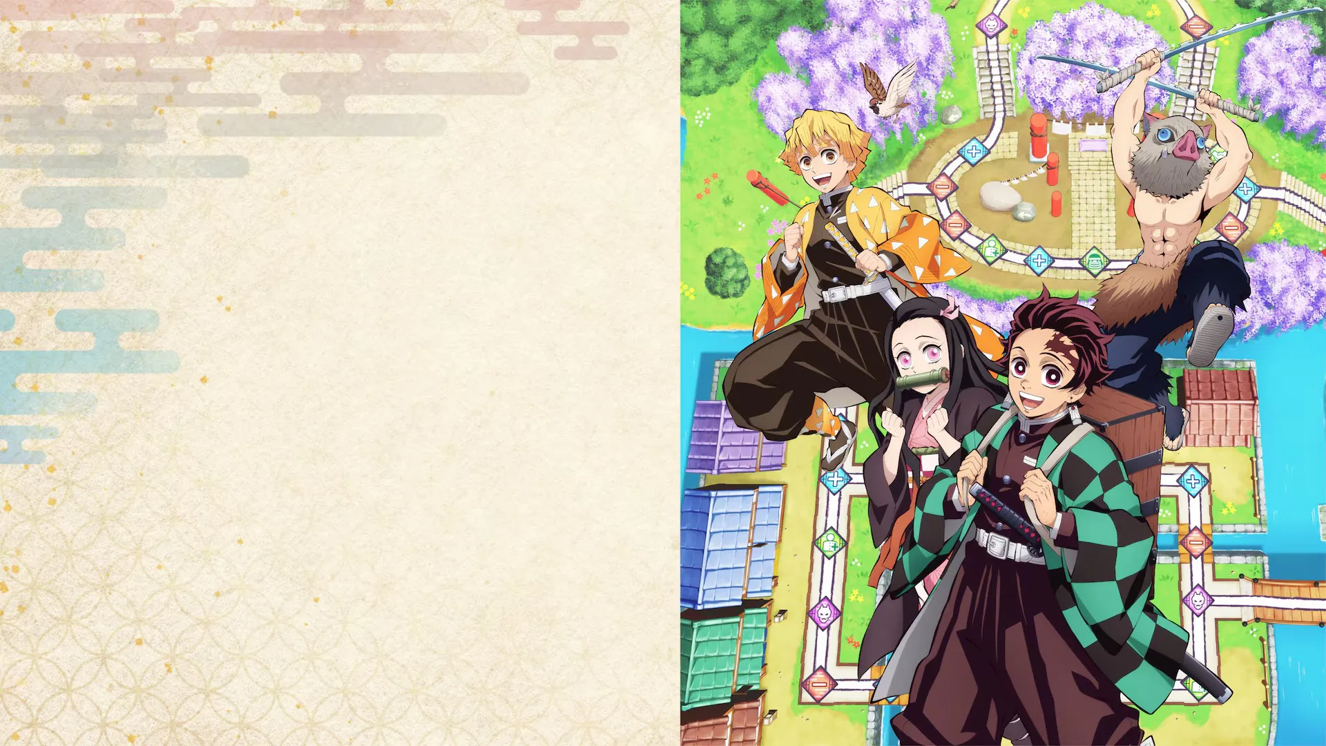 Demon Slayer Kimetsu no Yaiba Sweep the Board