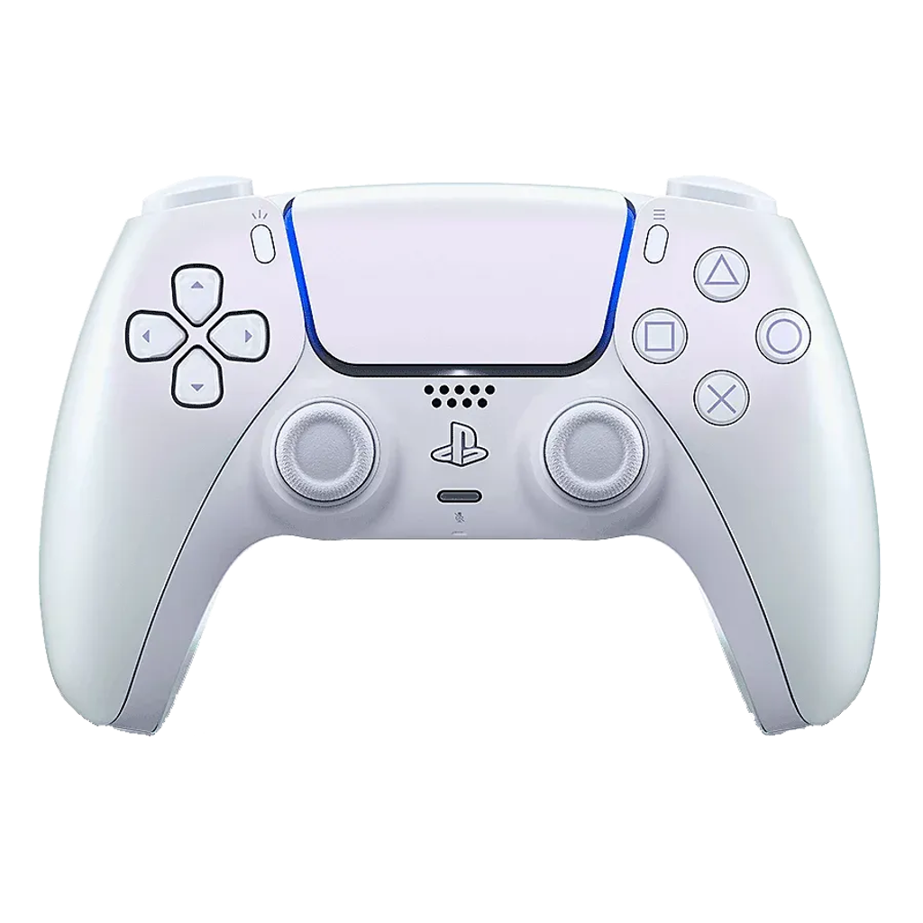 دسته بازی PS5 رنگ سفید مرواریدی براق Chroma Pearl